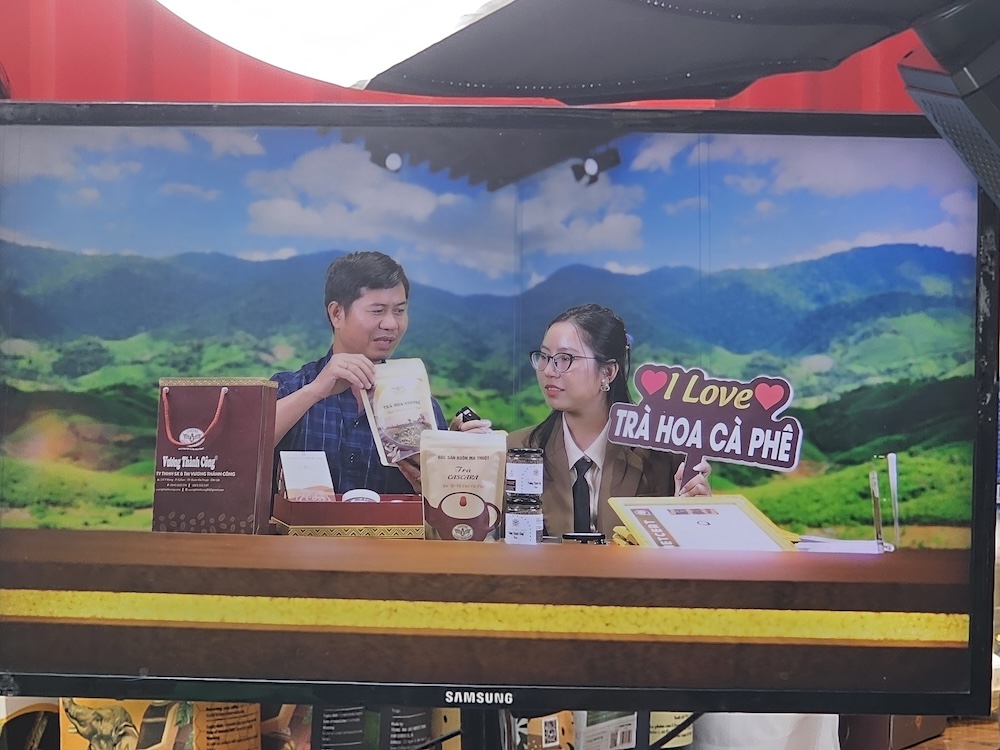 TỔ CHỨC SỰ KIỆN Live Channel tại Triển lãm & Hội nghị kết nối cung cầu tiêu thụ sản phẩm giữa tỉnh Đắk Lắk và TP HCM 2024.
