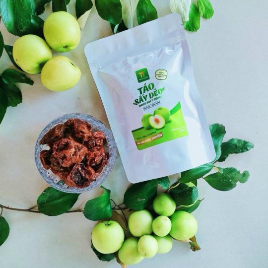 Táo Sấy dẻo tách hạt - Sản phẩm OCOP