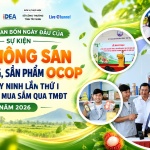 SẮC MÀU OCOP TÂY NINH 2026: BỐN NGÀY KẾT NỐI ĐẶC SẢN ĐỊA PHƯƠNG VỚI THỊ TRƯỜNG SỐ