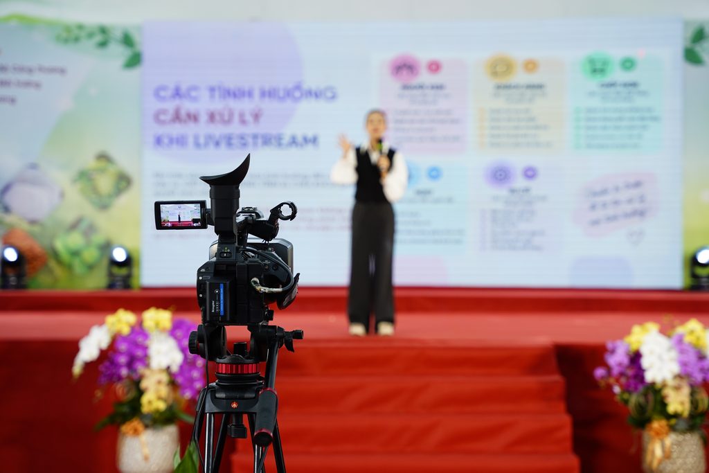 HỆ THỐNG TRANG THIẾT BỊ LIVE CHANNEL ĐỒNG HÀNH CÙNG CHUỖI LIVESTREAM TẠI LỄ HỘI OCOP TÂY NINH 2026 DSC4082